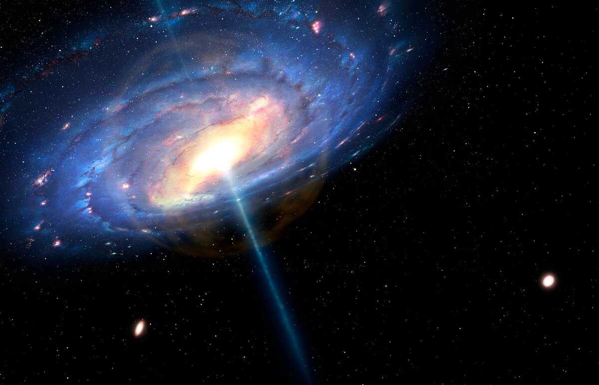 Что такое квазары? эволюция галактик