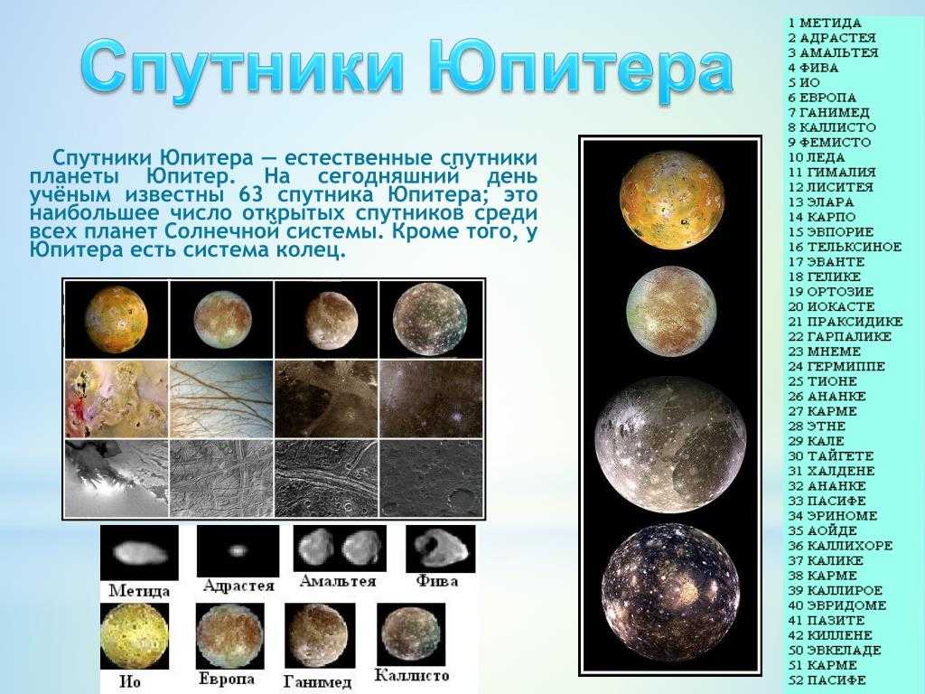 Спутники больше луны. Галилеевы спутники Юпитера. Спутники Юпитера ио Европа Ганимед и Каллисто. Перечислите галилеевы спутники Юпитера. 79 Спутников Юпитера.