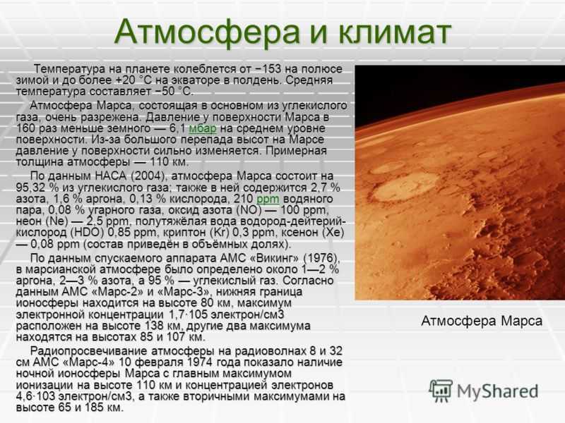 На марсе нет атмосферы. Климат Марса. Атмосфера и климат Марса. Марс климатические условия. Марс Планета климат.