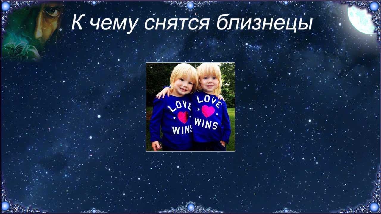 К чему снится двойня: что означает сон про двойню по соннику
