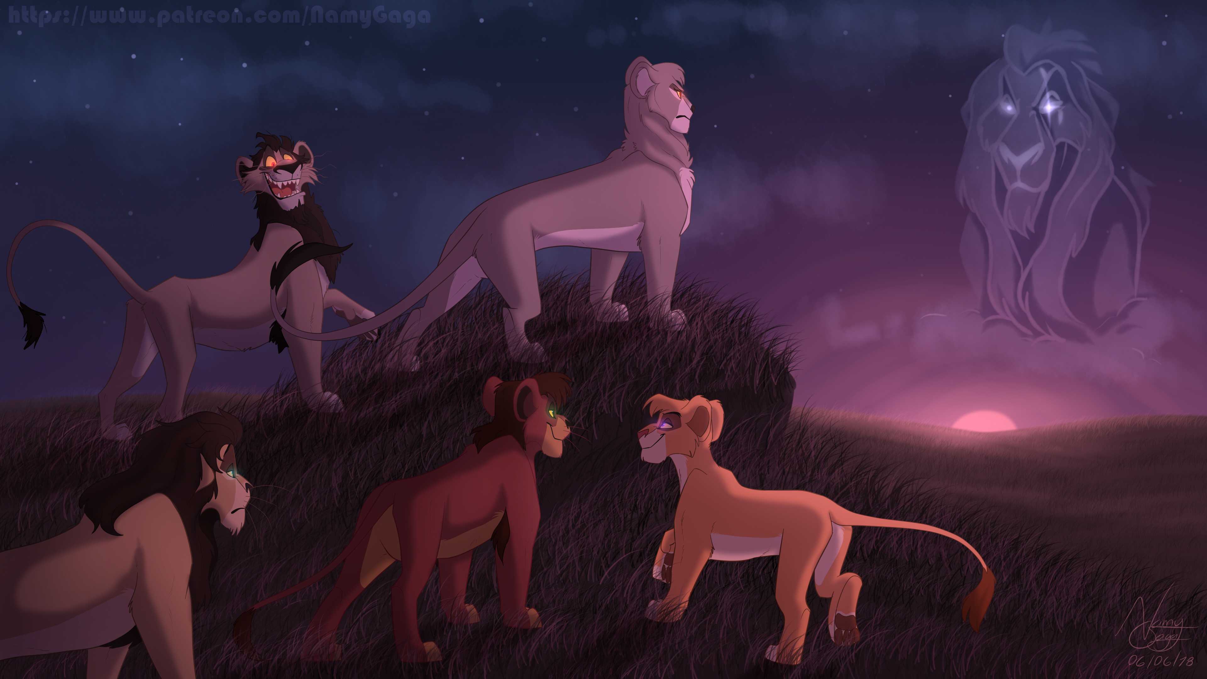 Король Лев семья Зиры