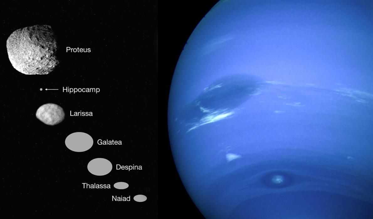 Кольца и спутники нептуна: тритон, нереида и другие…