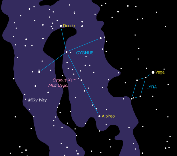 Млечный путь большая медведица. V404 в созвездии лебедя. V404 Cygni в созвездии лебедь. Чёрная дыра лебедь x-1. Черная дыра в созвездии лебедя.
