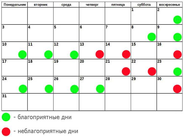 Лунный календарь стрижек на октябрь 2022 года - благоприятные дни